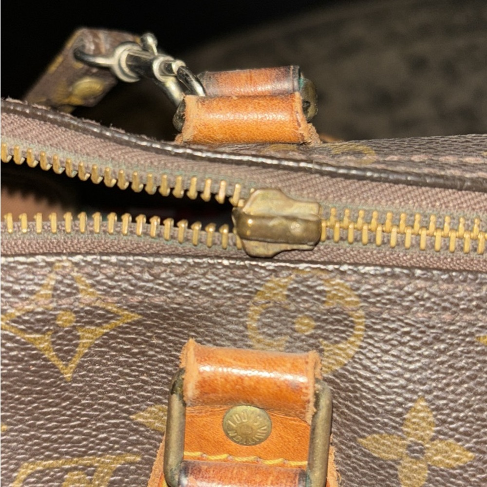 Vintage Louis Vuitton satchel handbag. - Picture 7 of 9